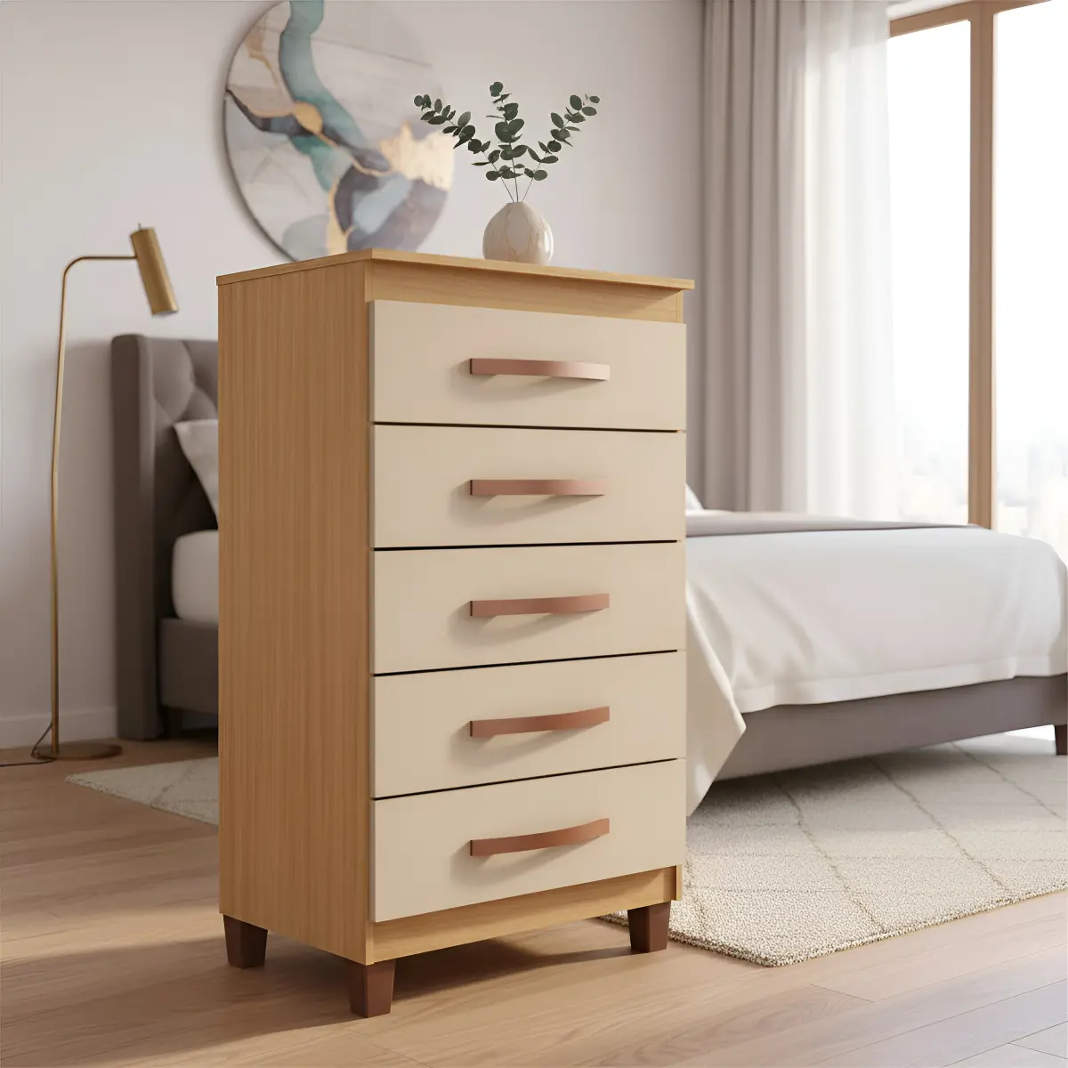 Cômoda max 5 Gavetas-incorplac